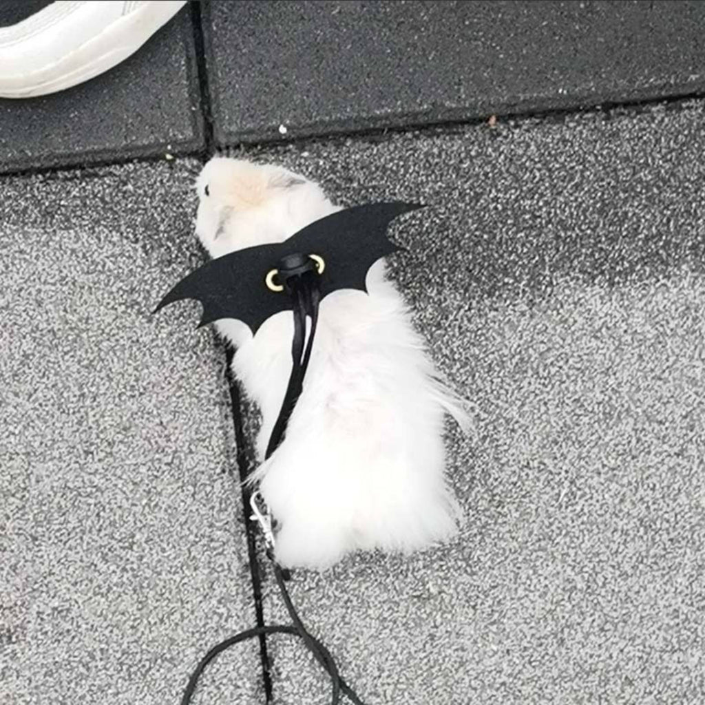 Hamster Leash and Harness Hamster Walking Leash Easy to Wear Sugar Glider Walking Vest for Squirrels