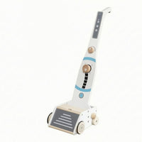 Wooden Vacuum Cleaner Toy Pretend Children Cleaning Set Realistic Design Housekeeping Playset for Children