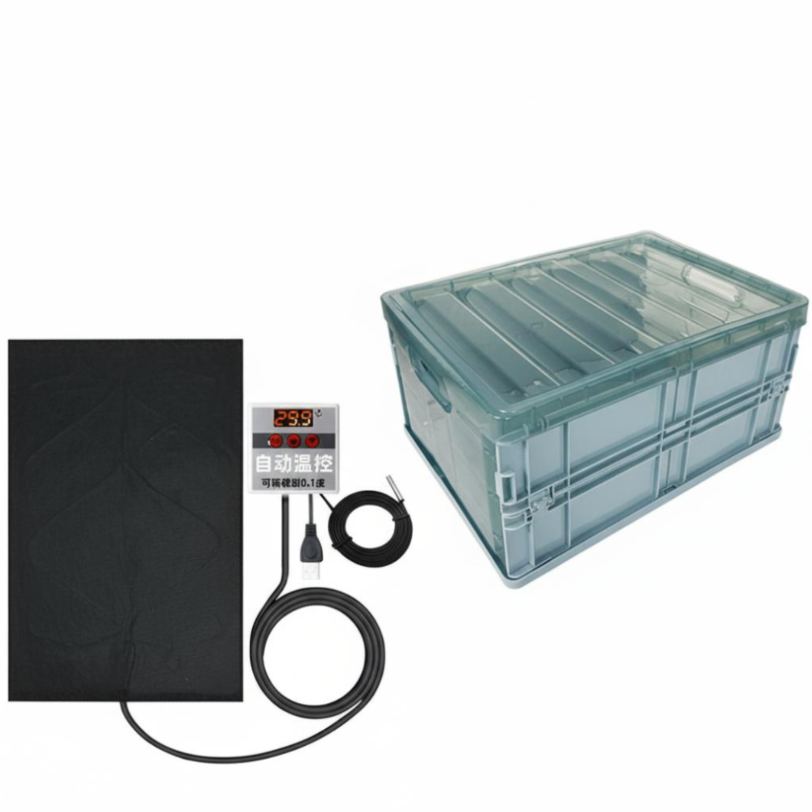Portable Puppy Incubator, Double Heating