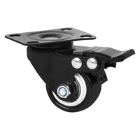 Piano Caster Wheel with Brake Easy Installation Swivel Piano Caster Heavy Duty
