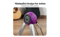 Triangular Guitar Stand Compact Foldable Guitar Stand No Assembly Required for Travel, Stage