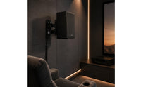 Metal Build Speaker Wall Mount Adjustable Speaker Wall Bracket Easy Installation Audio Hardware Heavy Duty for KTV Users, Home Theater, Listening Room