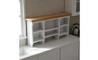 Dollhouse Wall Cupboard Handmade Dollhouse Kitchen Cabinet Realistic Design
