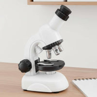 1200X Zooming Device Kit with Sample Slides Children's Science Zooming Device Set DIY Sample Making for Students, Home Study