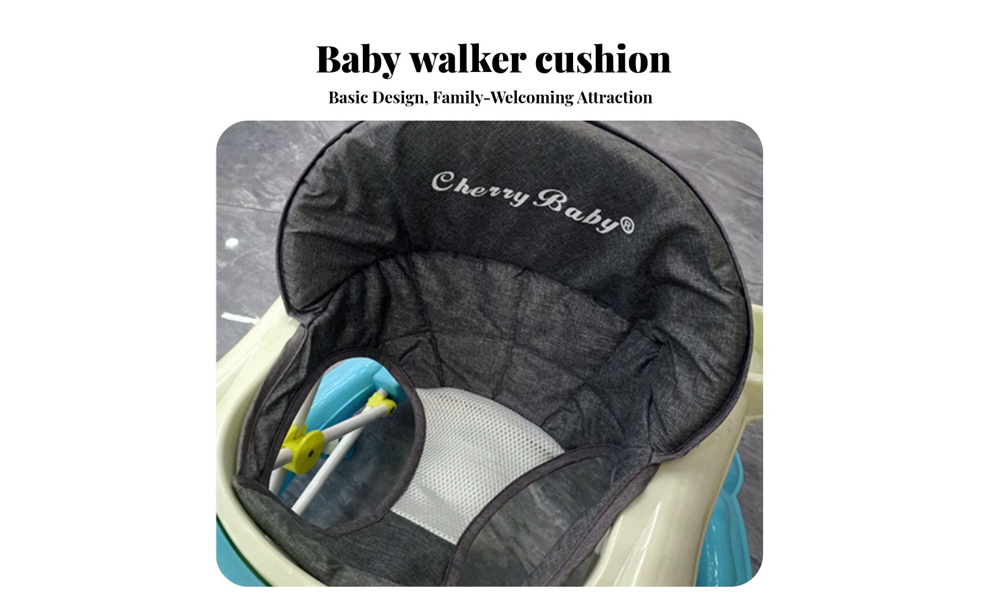 Multiple Design S Baby Stroller Replacement Seat Breathable Mesh Infant Baby Stroller Seat Cushion Long-Lasting Material for Babies