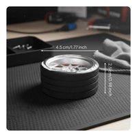Aluminum RC controller Steering Wheel Universal Metal Handset Wheel High Realism remotes Control Accessory for Car Drifting