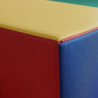 Foam Balance Beam Multicolor Sensory Balance Beam Rectangular Prism for Toddlers