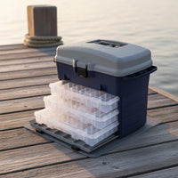 Lure Storage Box Waterproof Fishing Tackle Box Impact Resistant Outdoor Gear