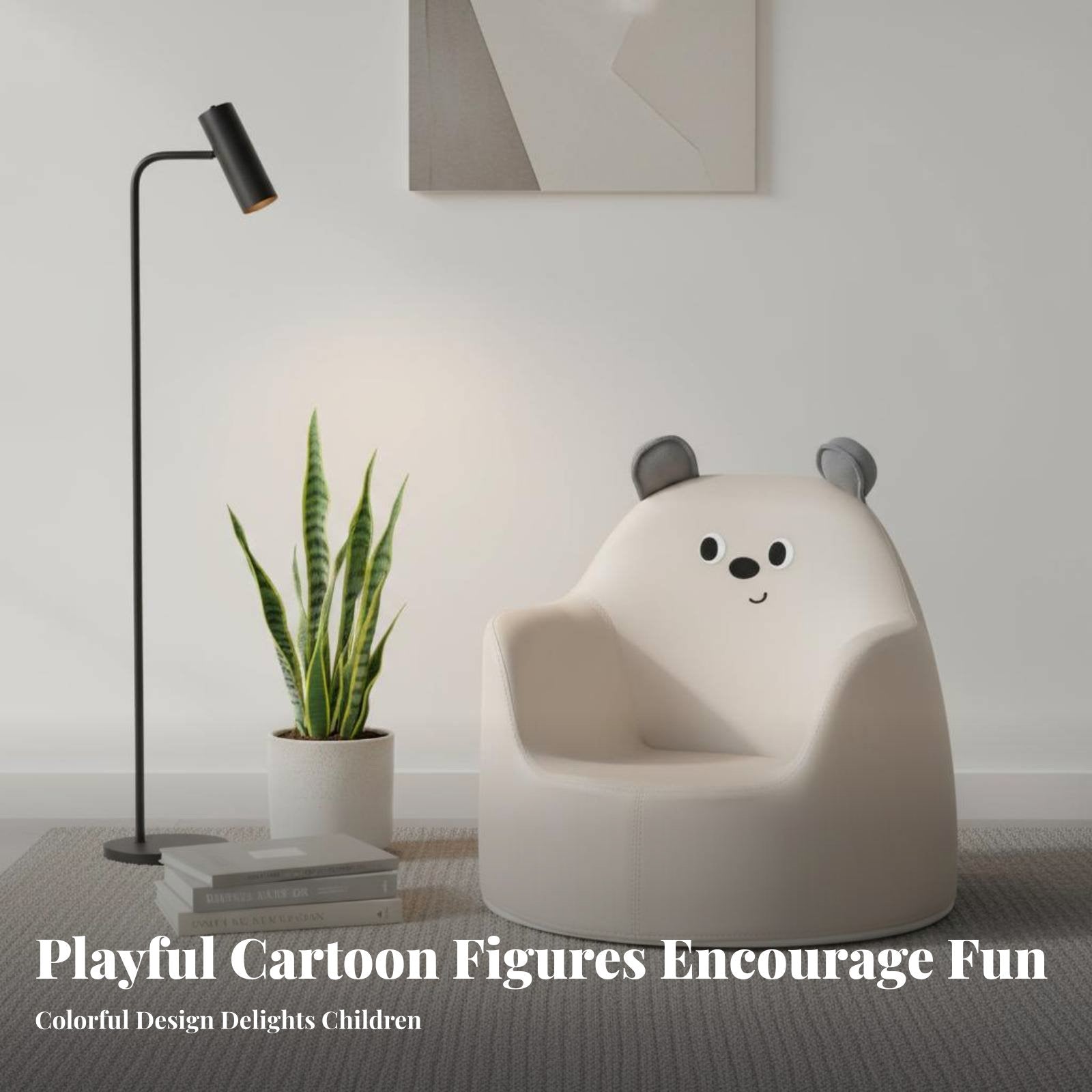 CreatureShaped Foam Chair Adorable Design children's Armchair Lightweight