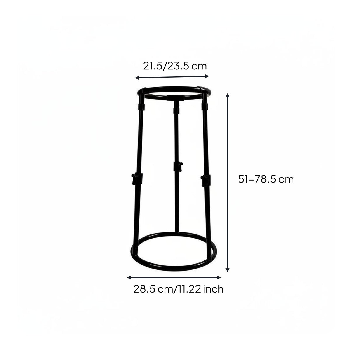 African Drum Stand Easy to Set up Music Accessory Travel Friendly for Practice
