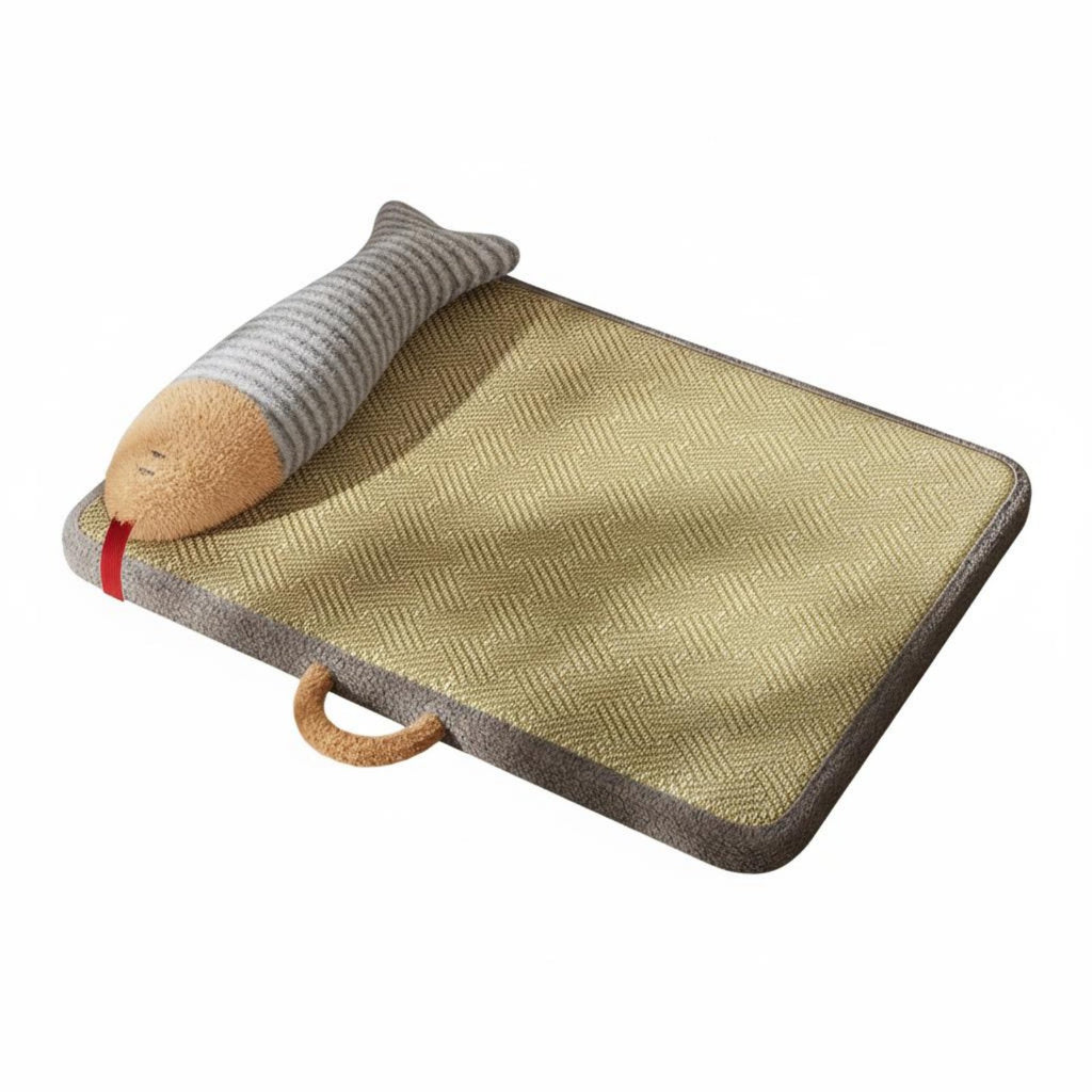 Pet Cooling Mat Breathable Cooling Pet Mat Non-Slip Bottom for Cats, Hot Weather