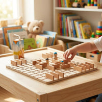 Reasoning Battle Board Game Educational Tabletop Set Classic for Children, Kids