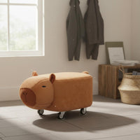 Capybara Foot Stool Space Saving Capybara Stool Easy to Clean for Living Room