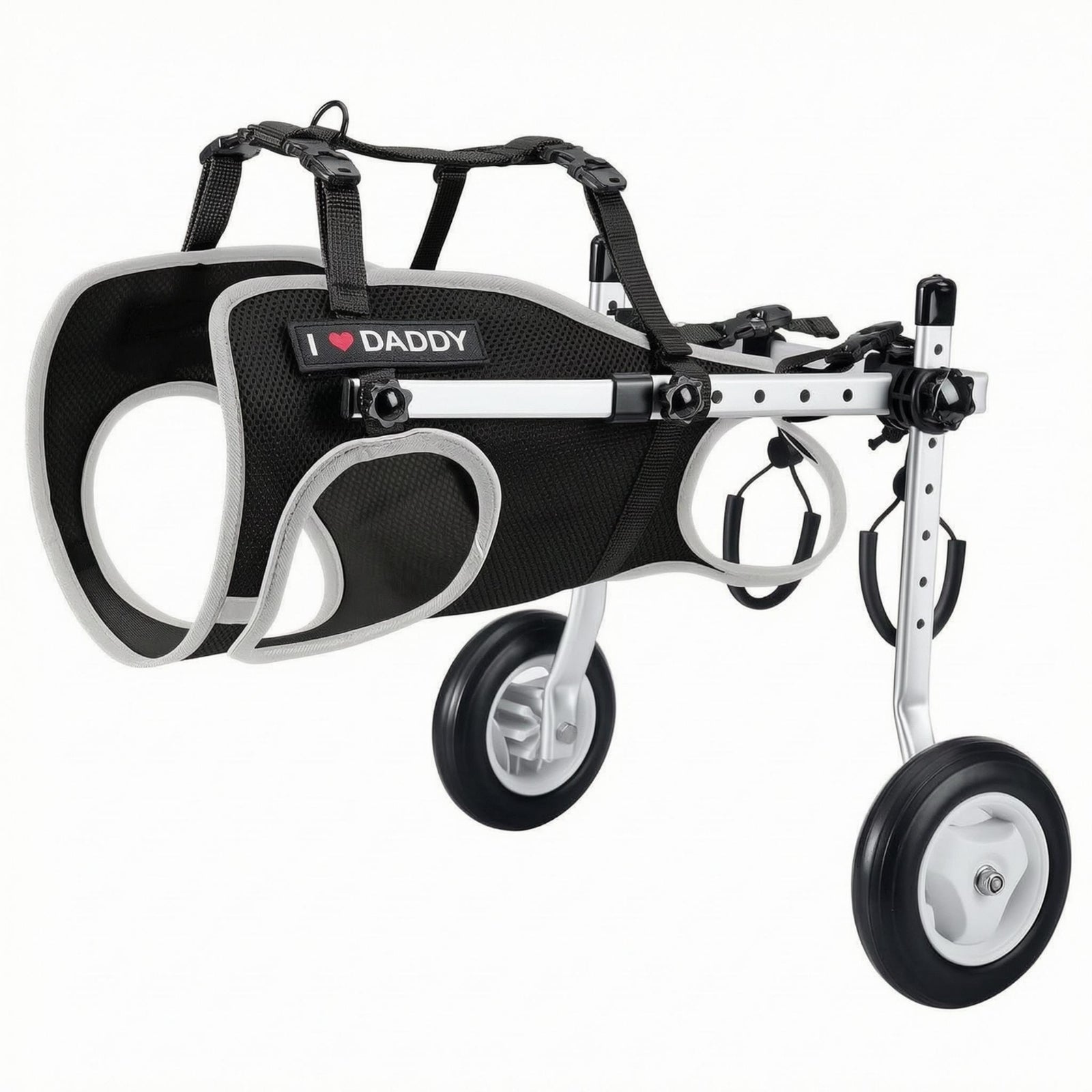 Adjustable Dog Wheelchair Aluminum Alloy Mobility Chair Rehabilitation