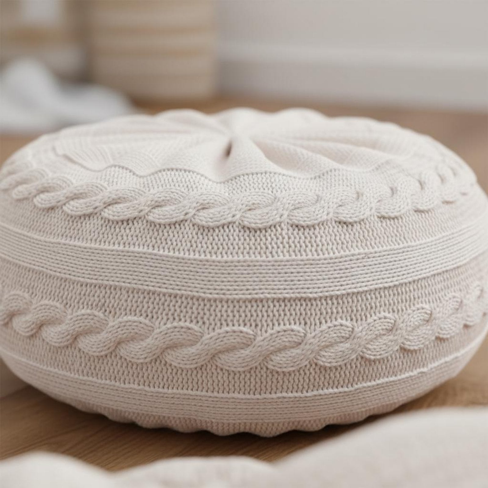Baby Photo Sofa Portable Baby Photography Cushion Neutral White for Infants