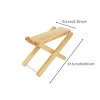 Wooden Guitar Footstool Solid Wood Adjustable Guitar Foot Pedal Stable