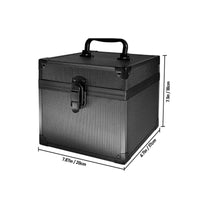 PSA Card Storage Box Dustproof Aluminum Card Case Large Capacity for Travel