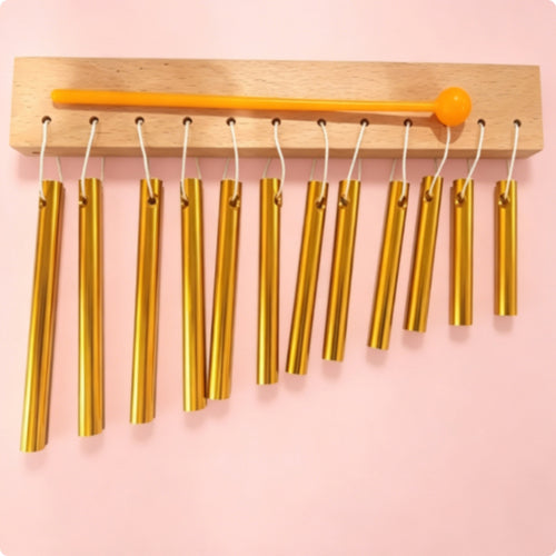 12-Tone Wind Chime Included Mallet Percussion Wind Chime Suspended Tubes