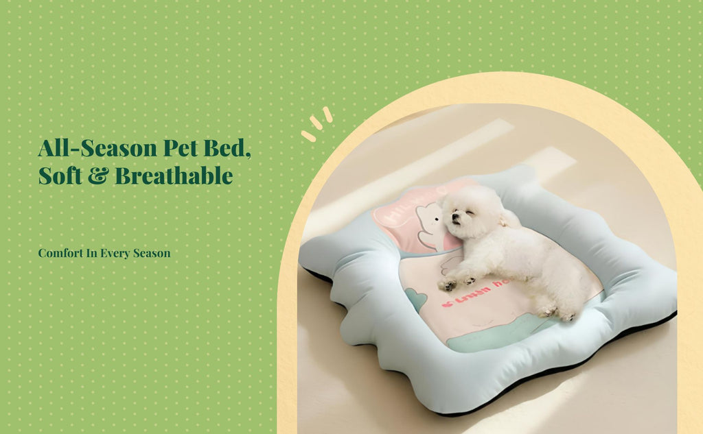 Washable non-slip dog bed mat