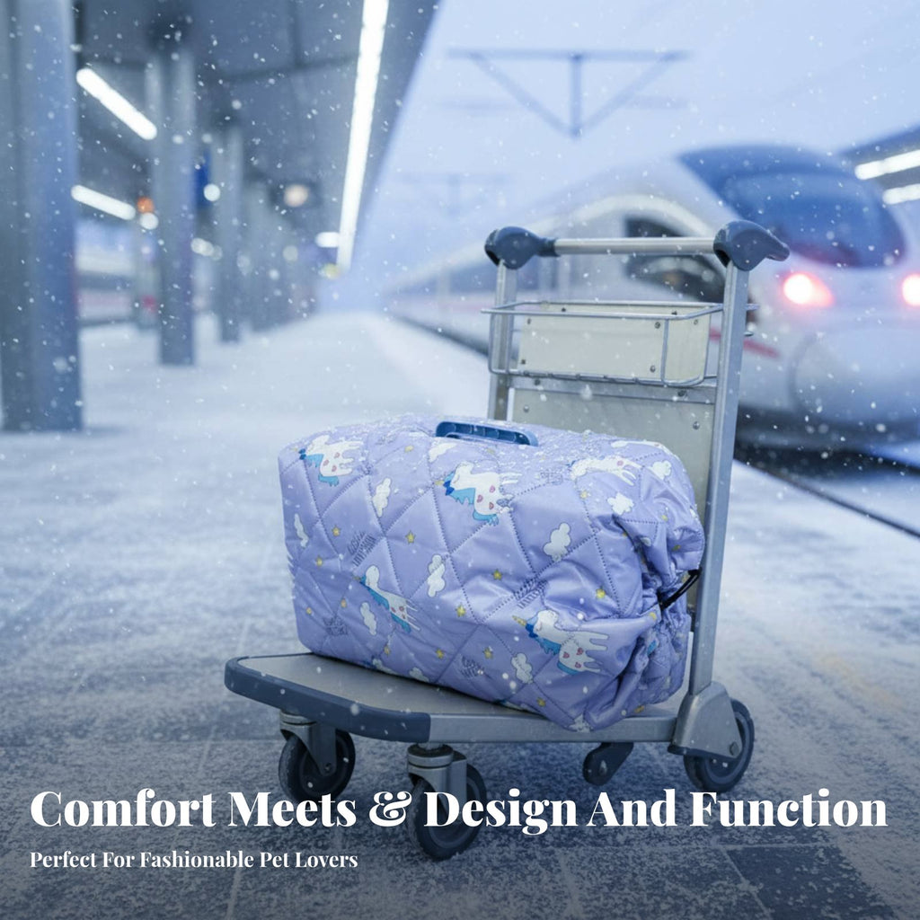 Insulated Pet transport Cover Windproof Dog kennel Wrap Waterproof for veterinaryerinary Visits