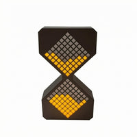 LED Countdown Timer Diamond-Shaped Timekeeper Compact