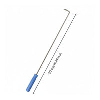 Hook Stainless Steel Crustacean Hook Shoreline Tool for Beachcombers, Fishermen