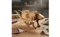 Zhuge Liang Wooden Ox Assembly Kit Educational Gift for Desktop Decoration