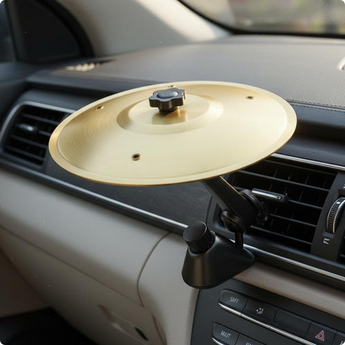 3 Pieces Car Cymbal Air Vent Shiny Sound Air Vent Cymbal Long-Lasting