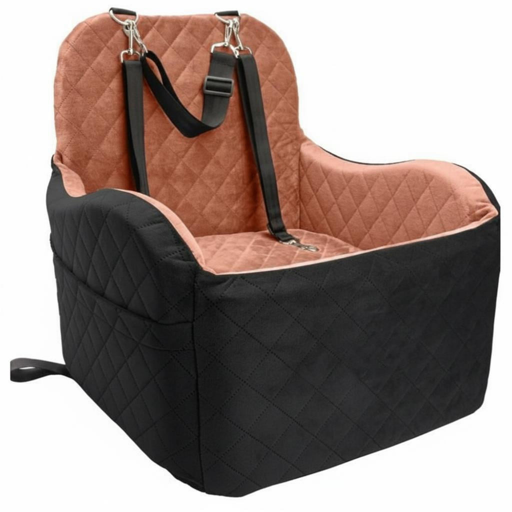 Travel Pet Nest Two-Season Season Dog Car Booster Seat Quilted for Dogs