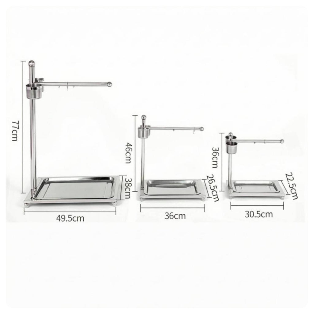 7-Shaped Bird Stand Multi-Part Parrot Perch Stand Simple to Install Parrot Perch
