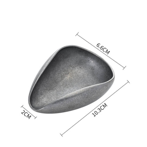 Coffee Bean Dosing Tray Ergonomic Shape Coffee Bean Weighing Scoop for Baristas