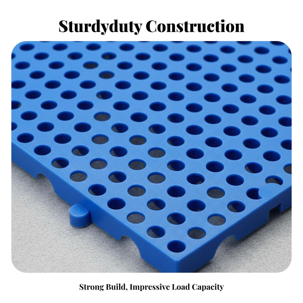 snapin place lattice Floor Tile Waterproof Kennel Flooring long-lasting for Dog Owners