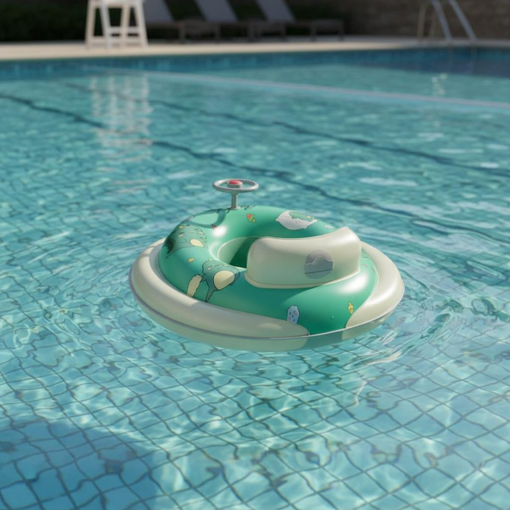 Baby Swim Buoy with Seat Stable Balance Swim Collar with Seat Soft Feel