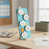 Weather Slide Toy Early Education Emotion Slide Toy Cognitive Learning