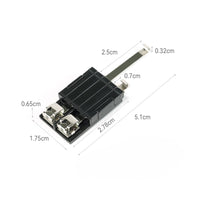 Rail Power Connector Metal Contact Points HO Scale Rail Connector Clip Compact