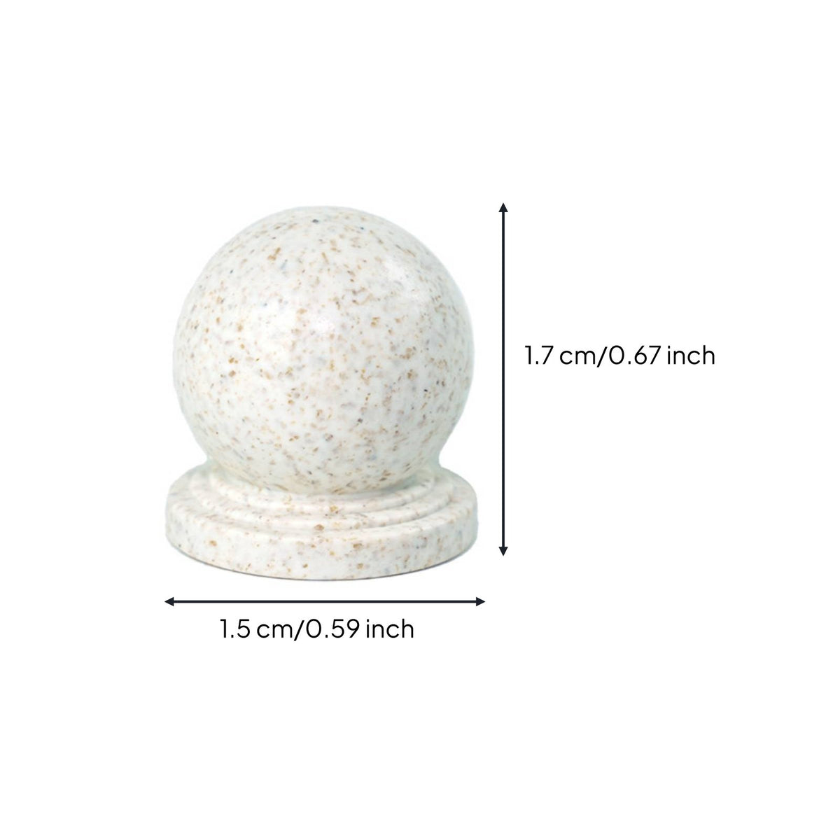 Miniature Stone Bollard Versatile Scene Decor Model Traffic Barrier