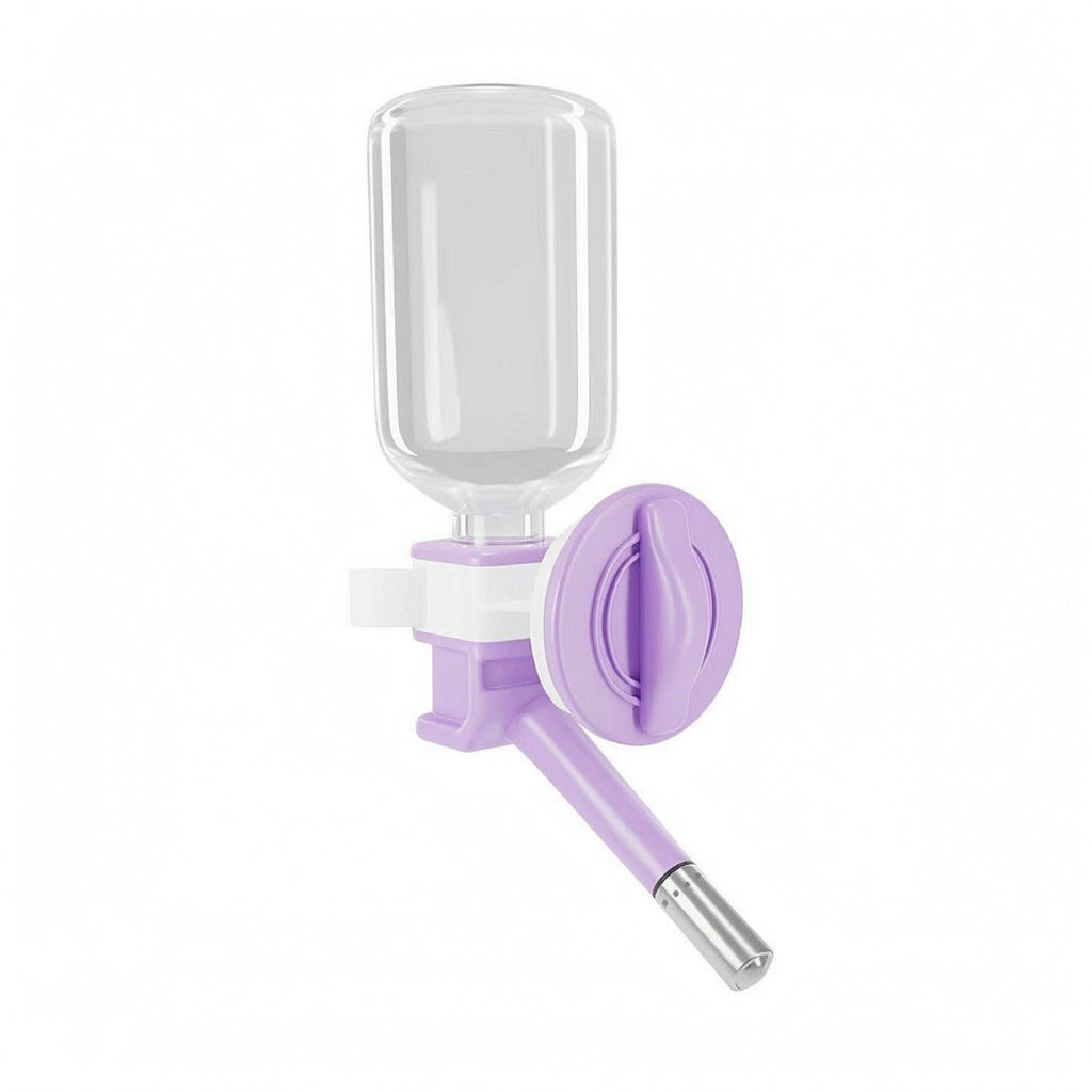 Small Pet Water Bottle Metal Spout for Guinea Pigs, Chinchillas