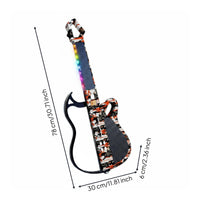 Smart Stringless Guitar Bluetooth Connectivity Light-up Learning Guitar