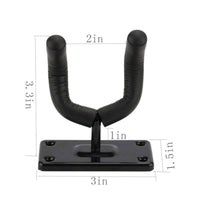 Guitar Wall Mount Hook Easy to Install Guitar Wall Hanger Space Saving