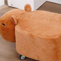 Capybara Foot Stool Space Saving Capybara Stool Easy to Clean for Living Room