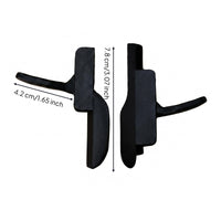 2 Pieces Wind Instrument Hand Rest Wear-Resistant Ergonomic Hand Grip Sturdy