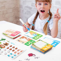 Water Reveal Sticker Book Educational Children's Learning Cognitive Development