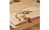 4 Pieces Violin Crack Repair Clamp Sturdy Brass F-Shaped Clamp Accurate Adjustment Woodcraft Hardware for Luthiers