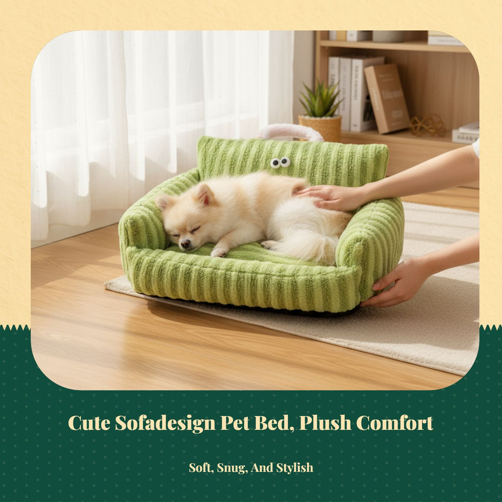 Washable calming bed for small pets