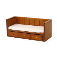 1/12 Scale Dollhouse Bed Slat Detail Dollhouse Miniature Bed Drawer Front