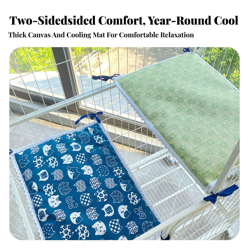 Woven Cooling Mat Breathable Woven Pet Mat resistant to wearResistant for Sofa