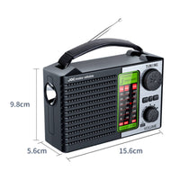 World Band Receiver Telescopic Antenna Portable Radio High Sensitivity