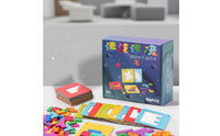 128 Pieces Speed Brain Teaser Game 2-Player Battle Mode Block Brain Teaser Game