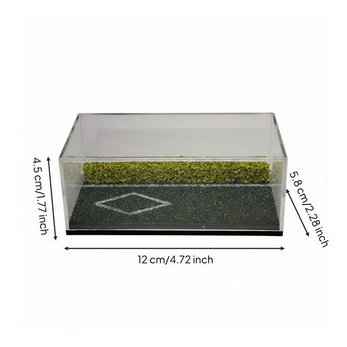 1:64 Car Display Box Collectible Storage for Desk, Collectors