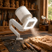 Desktop Dust Collector Adjustable Articulated Arm Dust Collector Compact